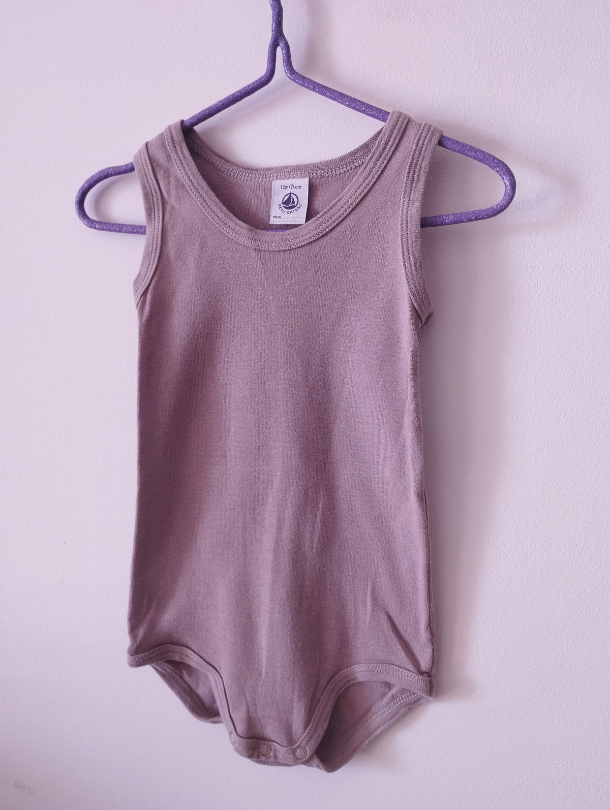 Body Petit Bateau 12 mois