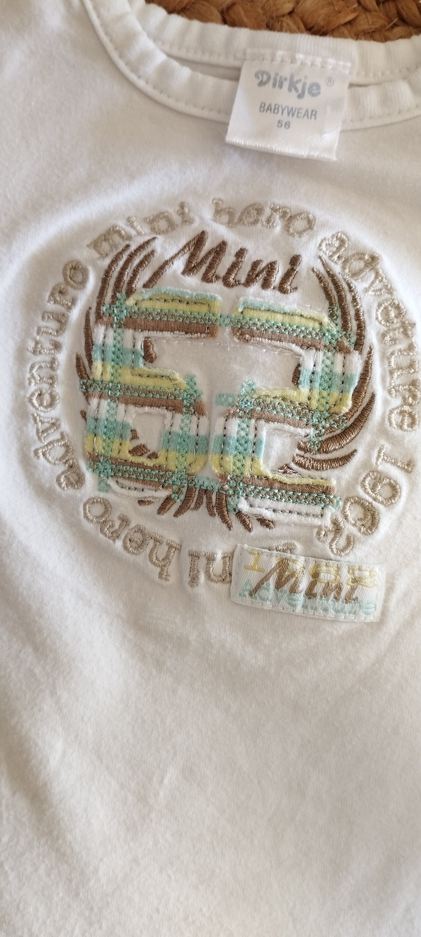 T-shirt 1 mois Dirkje