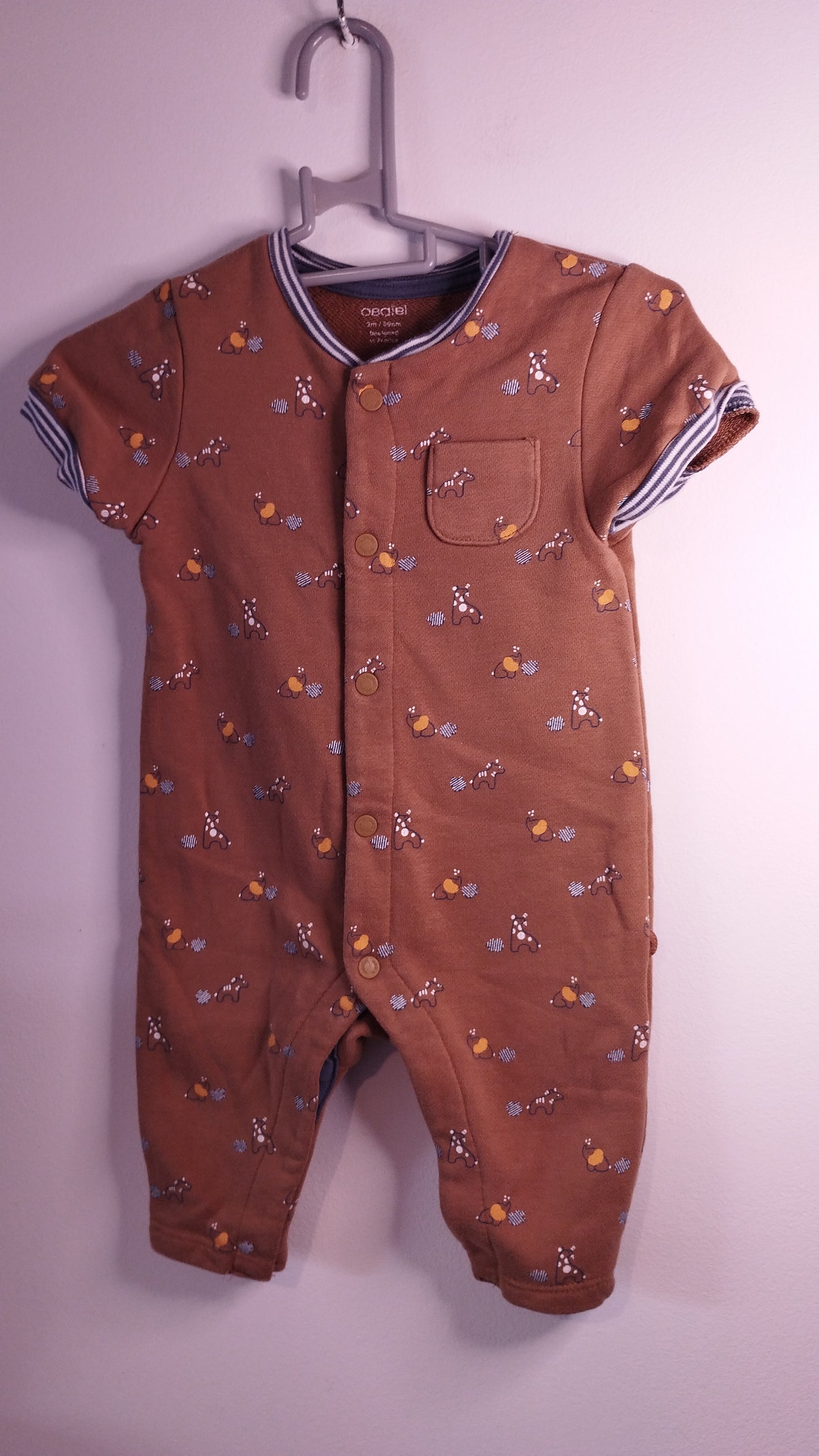 Babygrow Obaïbi 3 mois