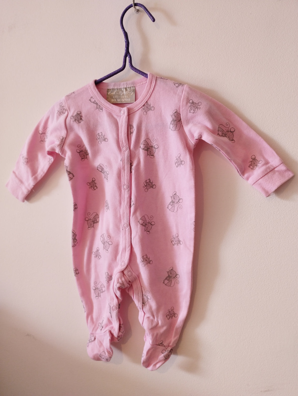 Babygrow Rock a Bye Baby Naissance