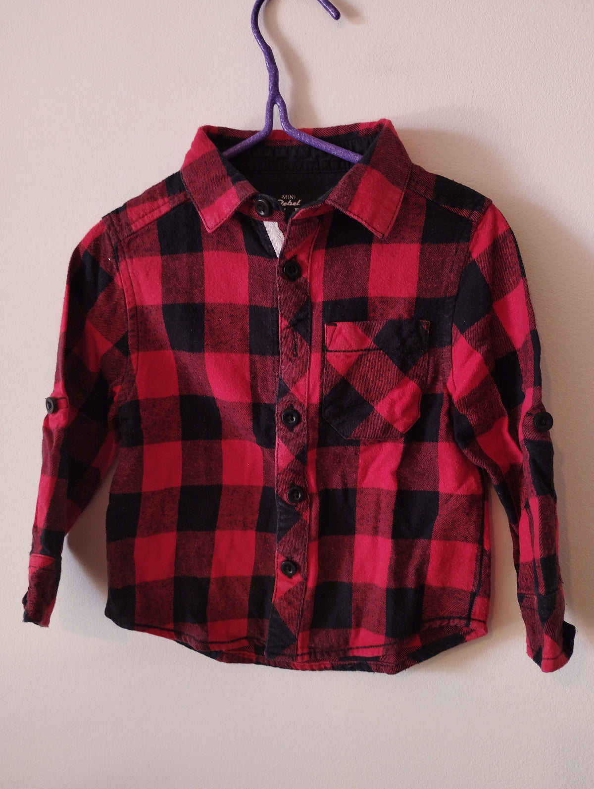 Chemise Mini Rebel Baby Boy 12 mois