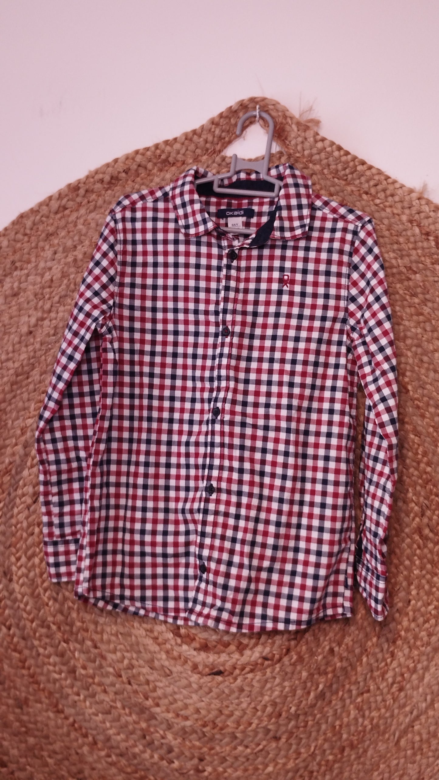 Chemise Okaïdi 6 ans