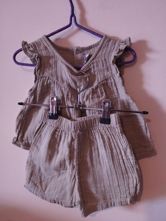 Ensemble Petit Bateau 12 mois