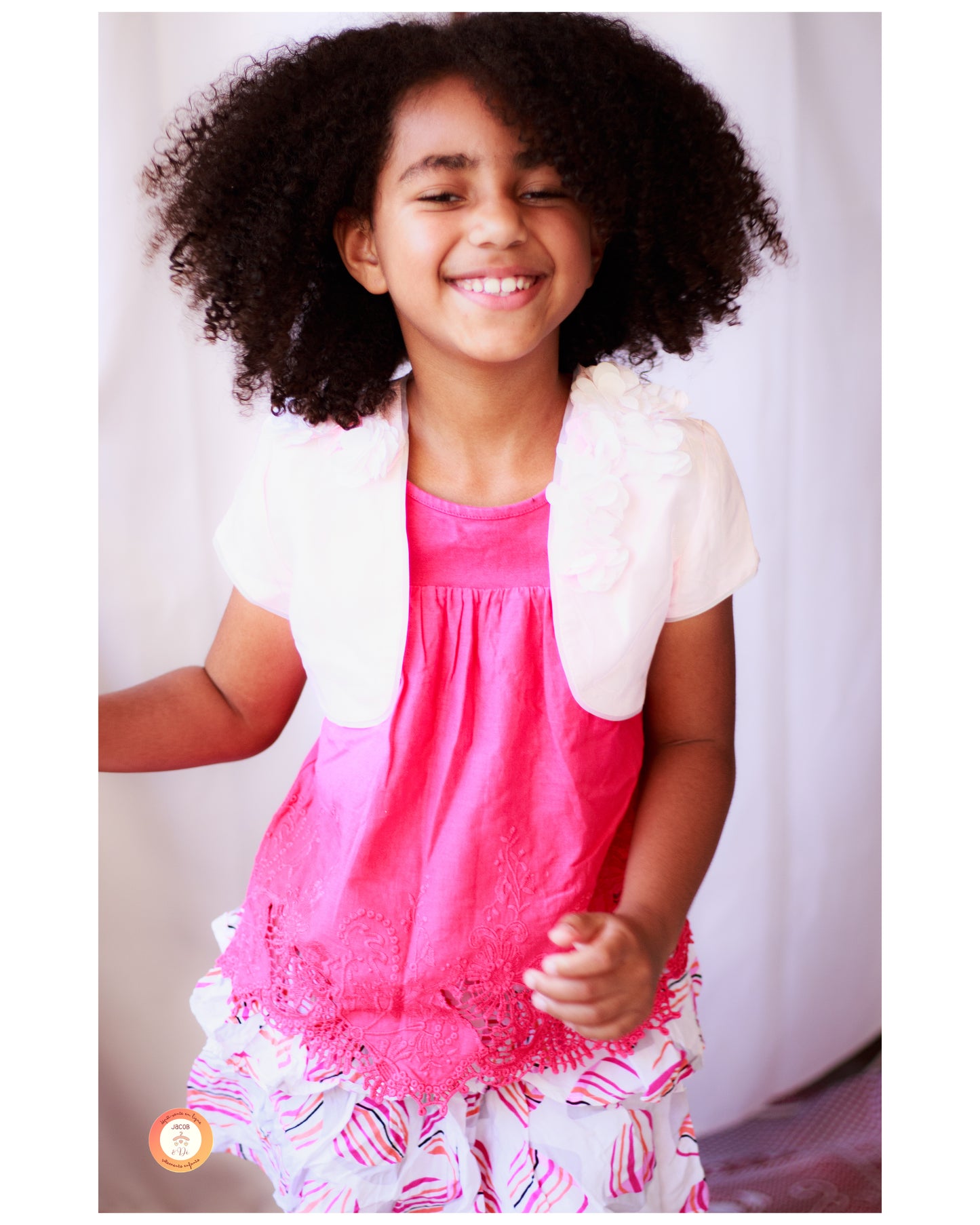 Boléro Billie Blush 8 ans