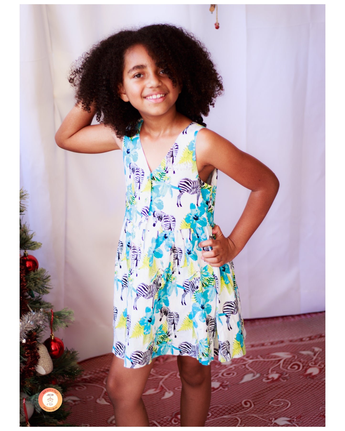Robe Interdit de me gronder 8 ans