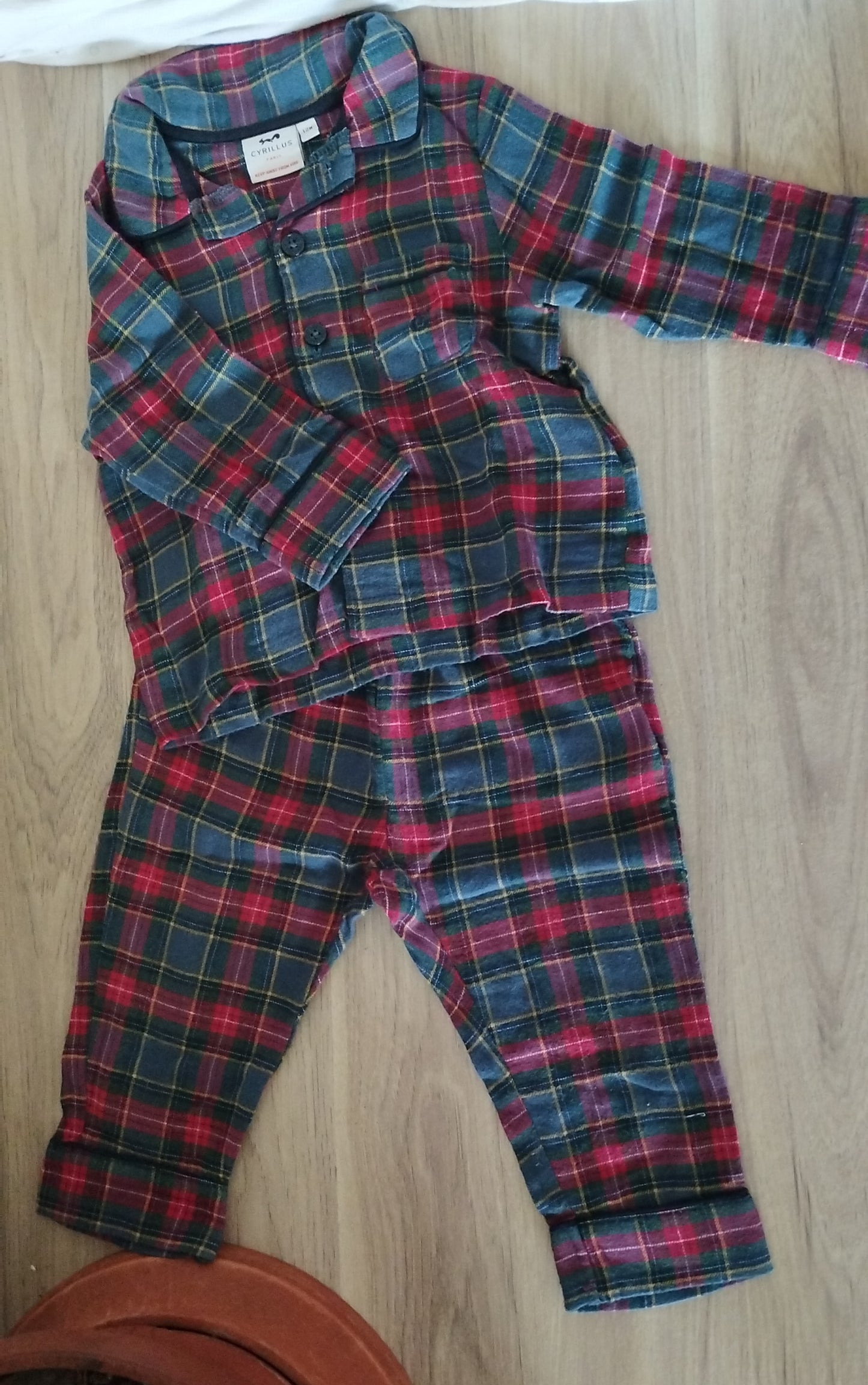 Pyjama Cyrillus Paris 12 mois