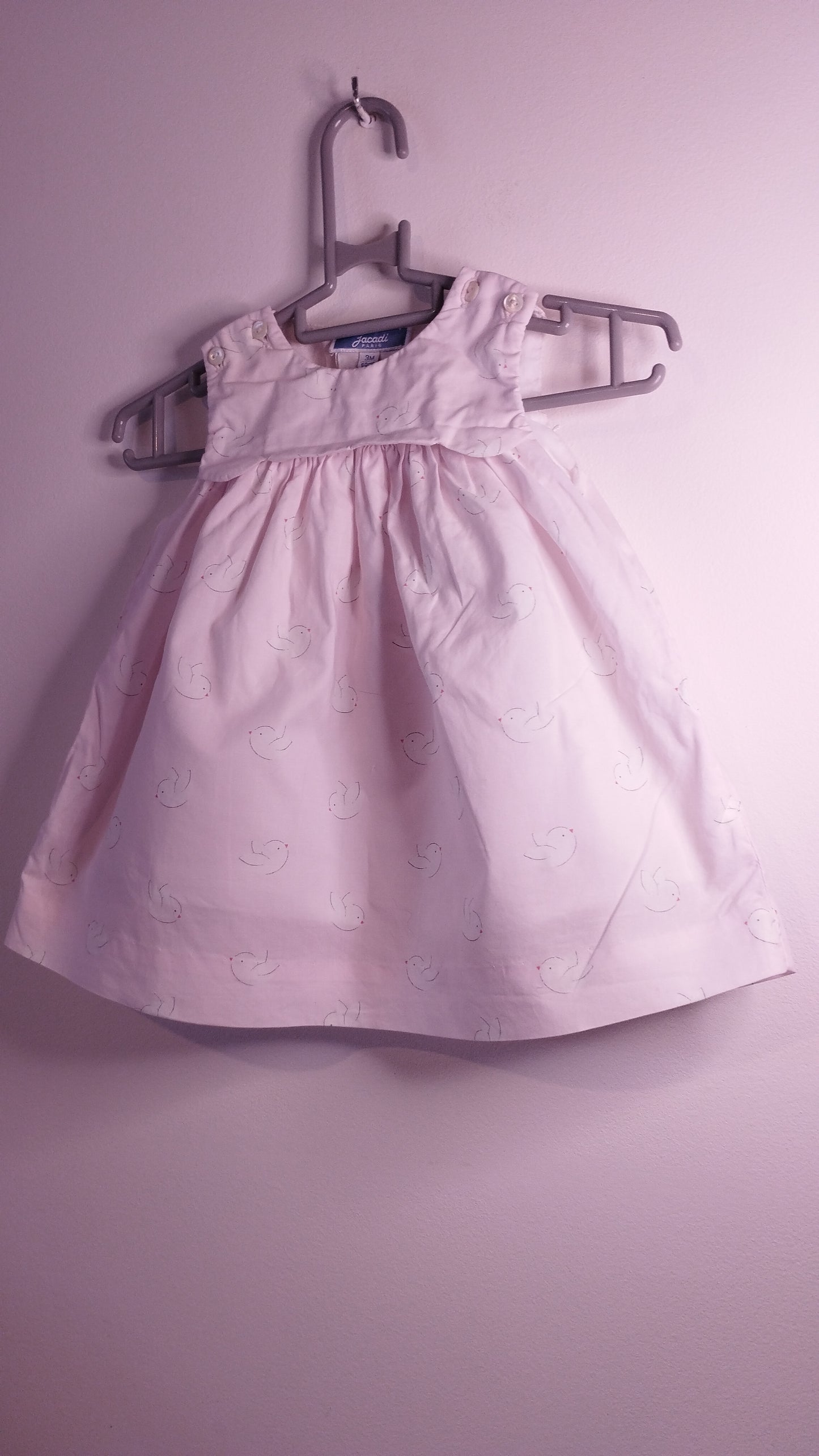 Robe+bloomer Jacadi 3 mois