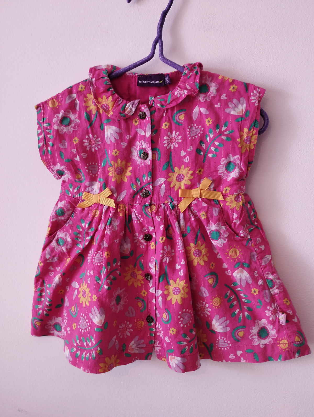 Robe+bloomer Sergent Major 6 mois