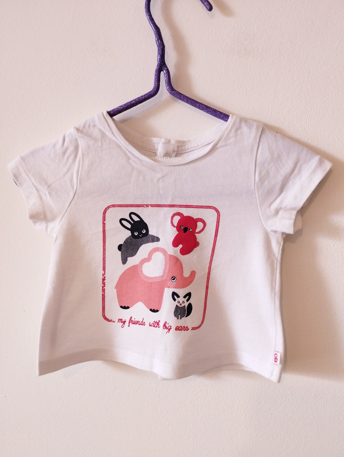 T-shirt Obaïbi 1 mois