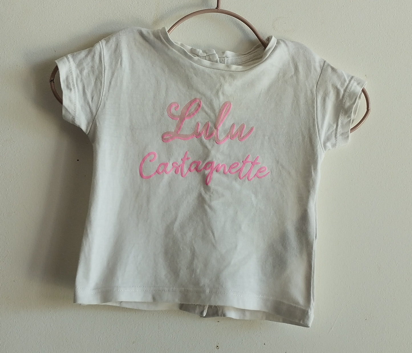 T-shirt Lulu Castagnette 3 mois