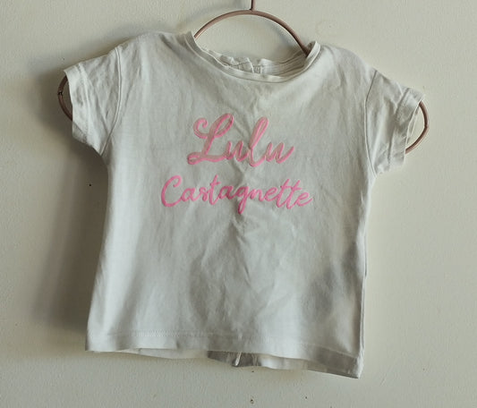 T-shirt Lulu Castagnette 3 mois